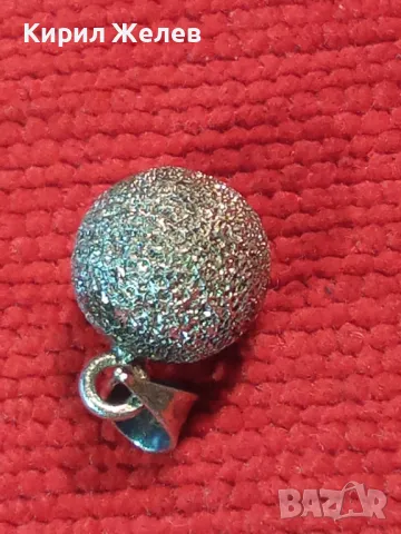 ВИНТИДЖ АРТ СРЕБЪРЕН ПЕНДАНТ ТОПЧЕ СРЕБРО 925 ПРОБА МЕДАЛЬОН 29065, снимка 11 - Колиета, медальони, синджири - 49001829