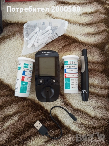 Глюкомер за измерване на кръвна захар Accu-Chek Active