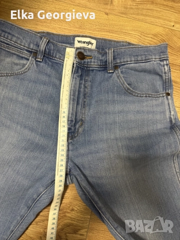 Оригинални мъжки дънки Wrangler 32 размер, снимка 5 - Дънки - 56012311