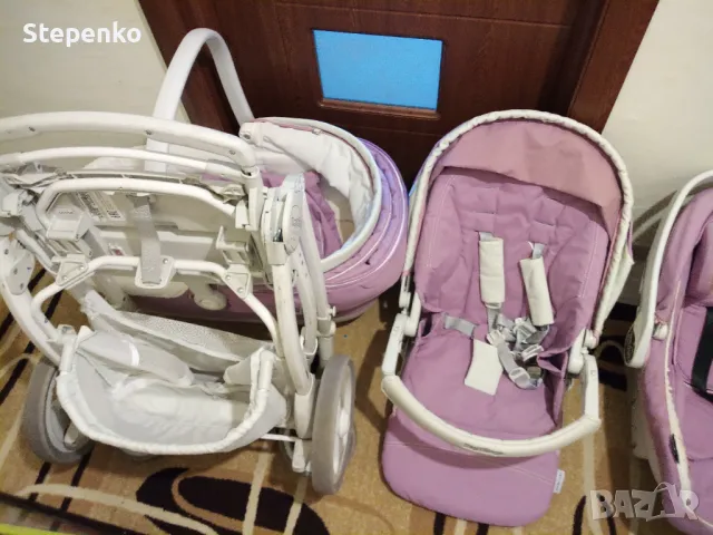 Peg perego 3 в 1 + подарък , снимка 8 - Детски колички - 47386392