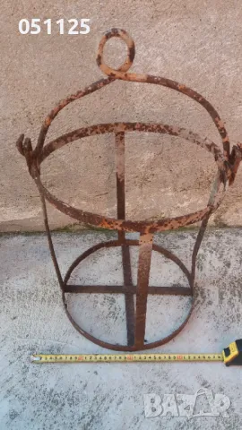 масивна метална стойка, поставка за дамаджана , снимка 4 - Колекции - 48523644