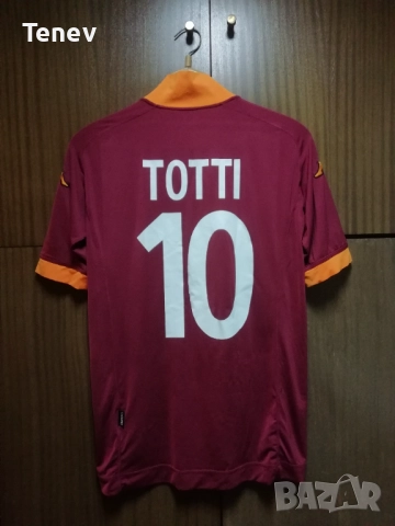 AS Roma Totti Kappa 2012 2013 Home оригинална тениска фланелка Рома Тоти 