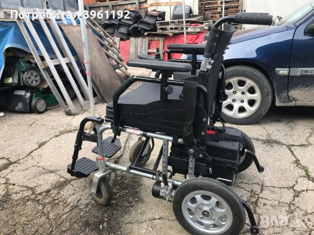 Електрическа инвалидна количка -джоистик управление , снимка 4 - Инвалидни колички - 54177665