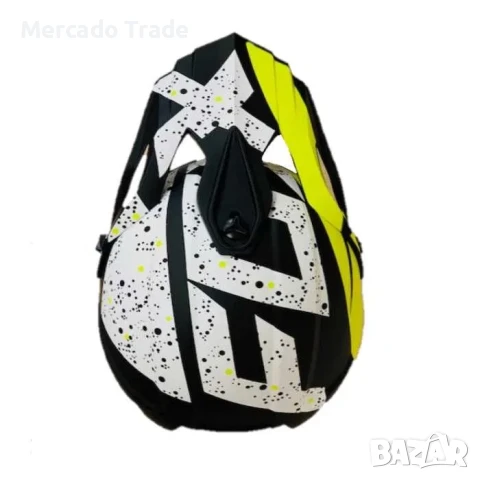 Кросова каска Mercado Trade, За мотор, Атв, Вело, S и M размер, V2, снимка 6 - Аксесоари и консумативи - 51282761