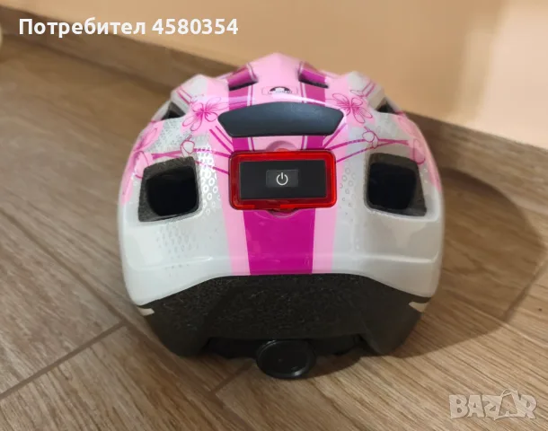 Детска каска за момиче Crivit – 49–54 см., снимка 4 - Спортна екипировка - 56242461