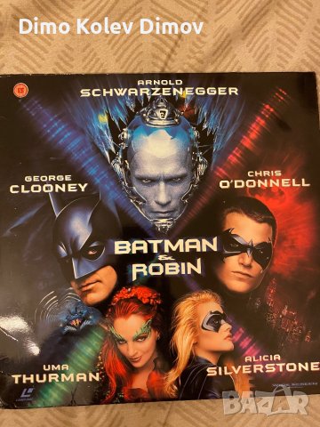 Laserdisc Batman & Robin, снимка 1 - Други жанрове - 42102881