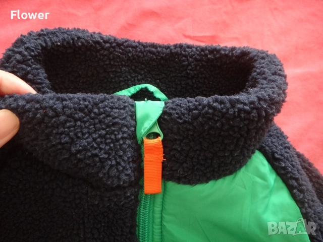 Детско яке от мъхеста материя Марка НМ, размер 92-98, снимка 5 - Детски якета и елеци - 52948350
