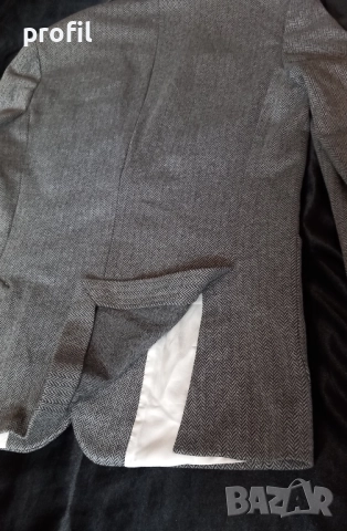 Ново Gant Herringbone мъжко сако/блейзър 48, снимка 11 - Якета - 51605334