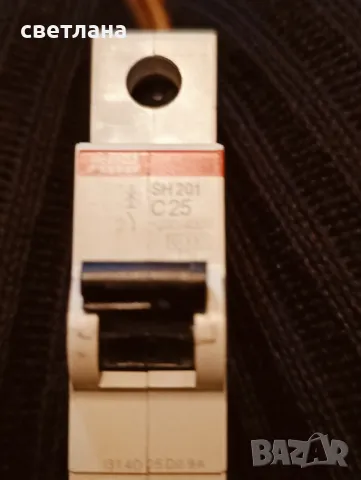 ABB - автоматичен прекъсвач SH201C25, снимка 5 - Други стоки за дома - 48748105