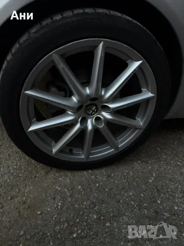Оригинални 19" Ti джанти за Alfa Romeo 159 / Brera с гуми Continental SportContact 7 (245/40/19)