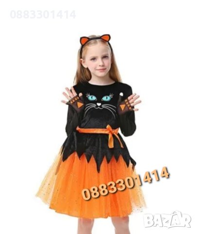 Детски карнавален костюм Коте Хелоуин , снимка 2 - Други - 42775959
