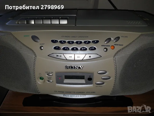 "Sony"Модел " CFD-S36L, снимка 4 - Аудиосистеми - 56521201