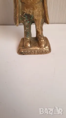 Бронзова фигура Lasse Gjutare Nora, снимка 3 - Антикварни и старинни предмети - 47391244