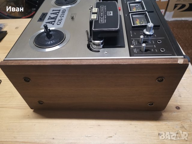 Akai X210D Ролков магнетофон, снимка 9 - Декове - 42600320