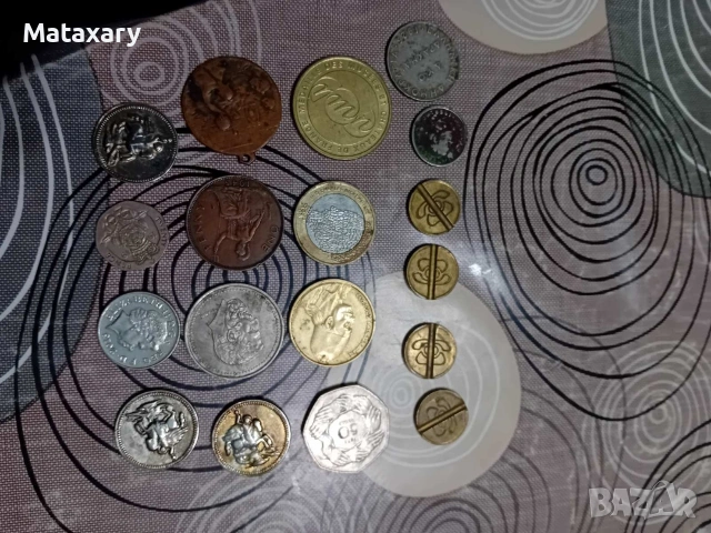 различни монети и жетони , снимка 2 - Нумизматика и бонистика - 53158774