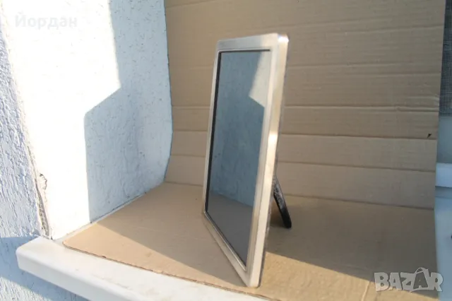 Англииска сребърна рамка за снимки, снимка 2 - Колекции - 47764650