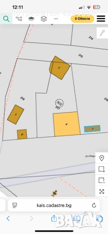 Продава се парцела на бивш кафе венеция срещо чисовника 