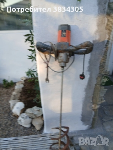 камбанен миксер за мазилка и бетон