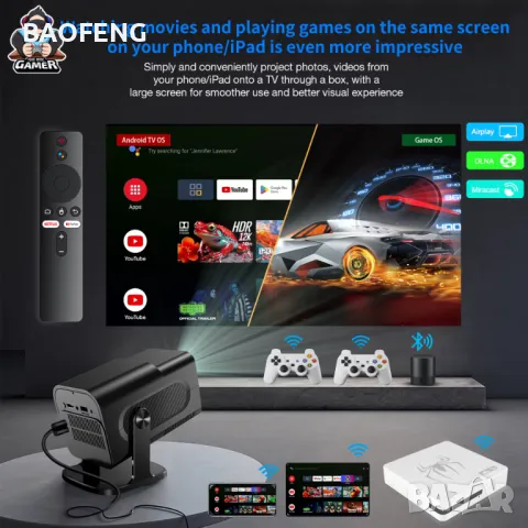 Нова G7 Android 40,000 игри 15000 канала 14 Игрова конзола и tv box в едно Plus Gaming TV Box , снимка 16 - Xbox конзоли - 48853388