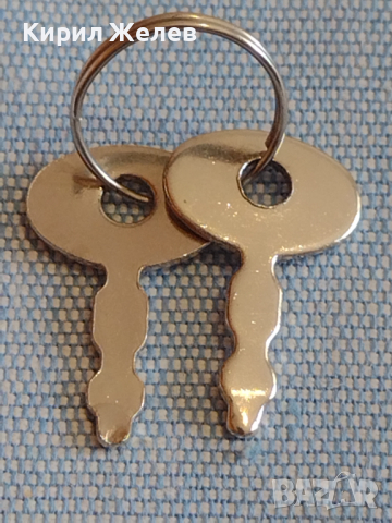 Две ключета от соца за дипломатическо куфарче за КОЛЕКЦИЯ ДЕКОРАЦИЯ БИТОВ КЪТ 34906, снимка 2 - Други ценни предмети - 44819044