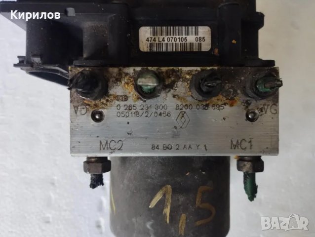 ABS Абс помпа модул Рено Меган и Сценик 2 Renault Scenik II (03-09), снимка 2 - Части - 50113473