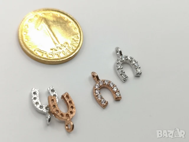 Дамско колие със сребърна висулка с циркони, снимка 5 - Колиета, медальони, синджири - 50645403