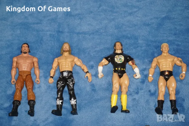 Кеч Фигури със ЗАБЕЛЕЖКИ Rusev/Edge/CM Punk/Val Venis/The Miz/Lana/Bobby Fish/Paul London/Triple H, снимка 2 - Колекции - 54320732