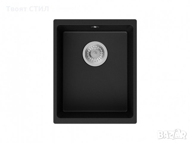 Гранитна Мивка за Кухня с отцедник модел ЛОНДОД 40 Графит Антибактери, снимка 5 - Други - 31266012