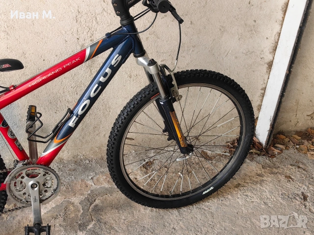 Алуминиев велосипед 26 цола Focus , снимка 5 - Велосипеди - 53924743