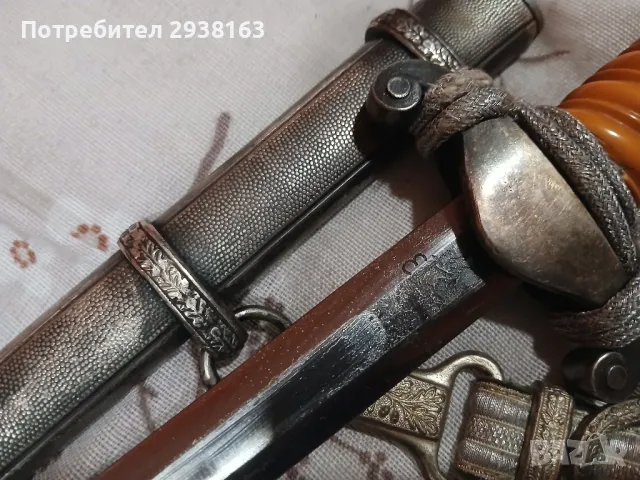 Общовойскови кортик Трети райх , снимка 5 - Антикварни и старинни предмети - 50423924