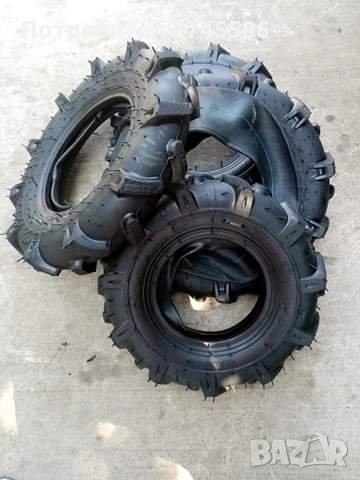 Гуми за Мотофрези 4×8 -27лв  4×10 -38лв цените са за комплект вътрешна +външна., снимка 1