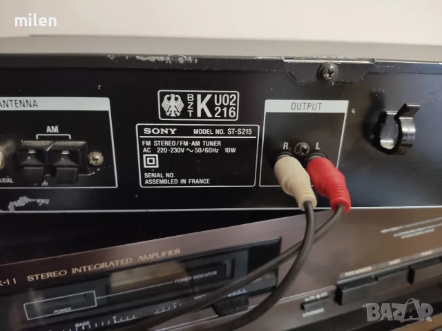 стерео тунер Sony ST-S215, снимка 3 - Аудиосистеми - 56456633