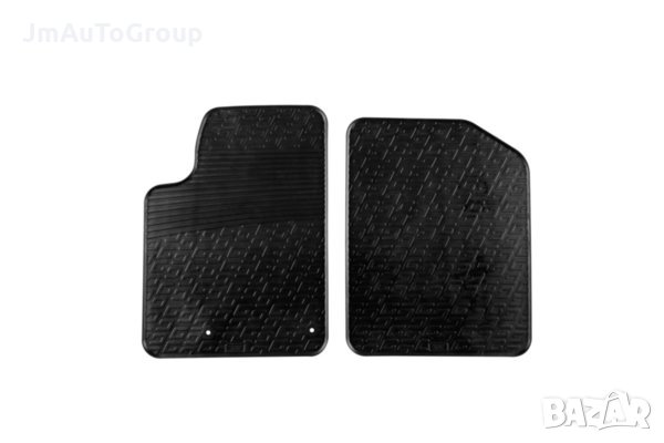 Гумени стелки Gledring за Citroen Berlingo 2002-2007/ Peugeot Partner 2002-2007 2 части черни, снимка 1