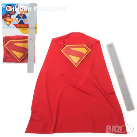 Детски карнавален костюм Superman Power Cape Set, снимка 2 - Други - 56425415