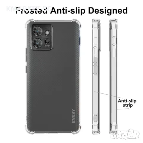Motorola ThinkPhone 5G ENKAY Силиконов Калъф и Протектор, снимка 5 - Калъфи, кейсове - 49010066