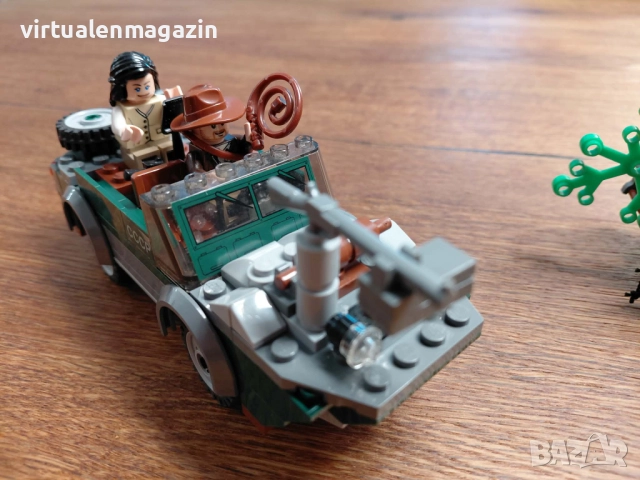 Лего Indiana Jones - Lego 7625 - Преследване край реката, снимка 6 - Колекции - 52909412