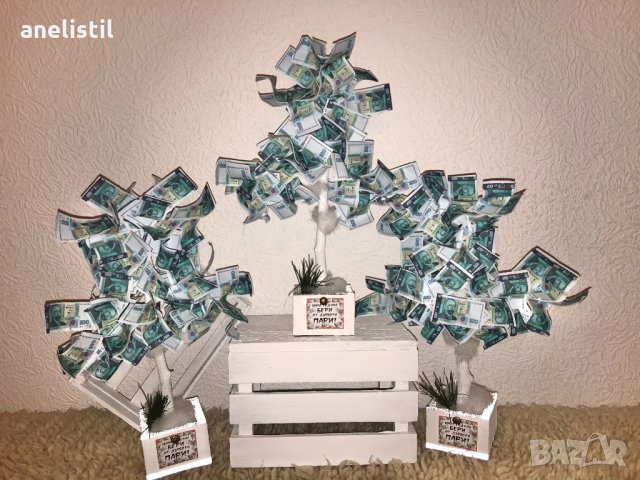 Дърво с пари за благосъстояние, снимка 5 - Декорация за дома - 30712973