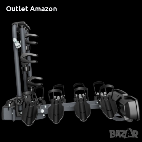 Велосипедна стойка Pure Instinct за теглич за 4 велосипеда, снимка 4 - Велосипеди - 51767584