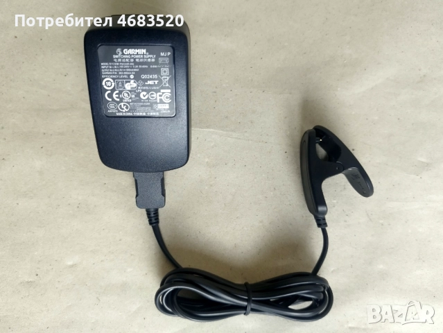 Оригинален адаптер, зарядно Garmin 