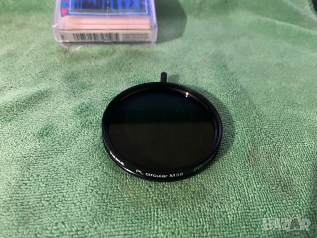 Hama PL circular filter - филтър за обектив 58mm DSLR, снимка 3 - Обективи и филтри - 44926867