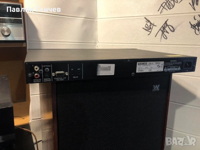 Tascam cd-01u Професионален сд плейър, снимка 5 - Ресийвъри, усилватели, смесителни пултове - 52409349