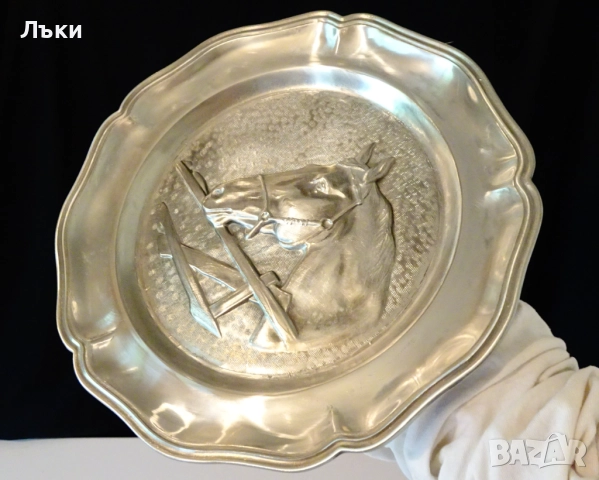 Калаена чиния,пано Кон. , снимка 2 - Пана - 51704624