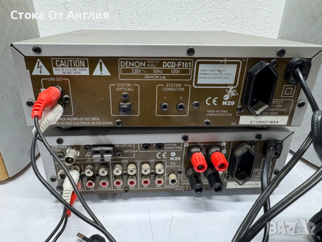 Аудио микро система - Denon DRA-F101, снимка 6 - Аудиосистеми - 54036921