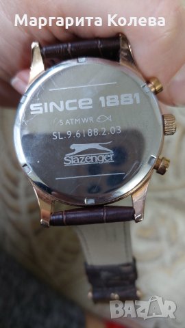 Мъжки часовник Slazenger, снимка 2 - Мъжки - 35026661
