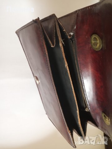Дамска чанта естествена кожа , снимка 3 - Чанти - 30861447