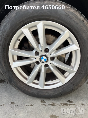 18 цолови алуминиеви джанти за БМВ Х5 със зимни гуми , снимка 5 - Гуми и джанти - 52545972