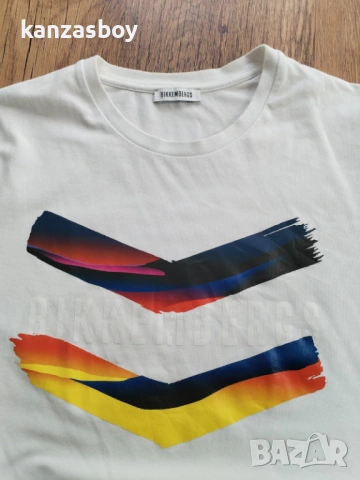 BIKKEMBERGS - мъжка тениска р-р XS, снимка 5 - Тениски - 54242604