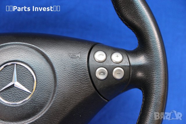 Koжен волан Mercedes SLK R171 (2004-2011г.) / R 171 / Airbag / мултифункционален, снимка 4 - Части - 30877204