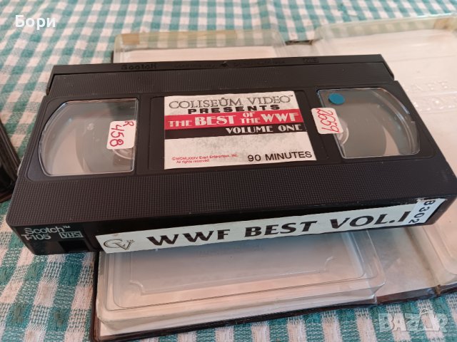 WWF Кеч мания 4 VHS Видеокасети, снимка 8 - Екшън - 42681603