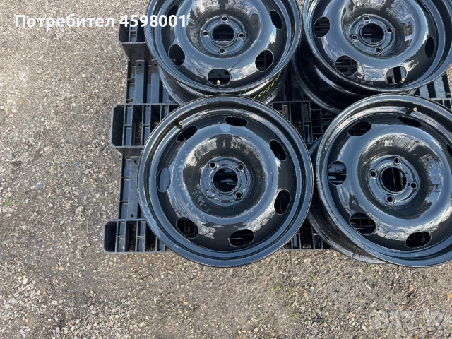 4бр.Оригинални джанти 16цола 4x108 за пикапи Berlingo(2008-2022),Partner(2008-2023), снимка 5 - Гуми и джанти - 54012043